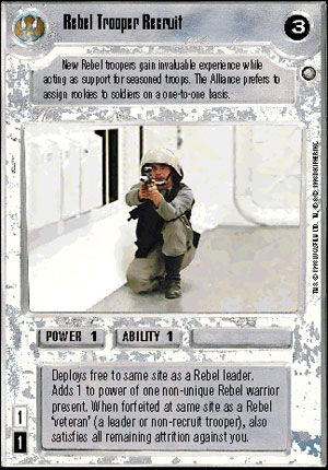 Rebel Trooper Recruit